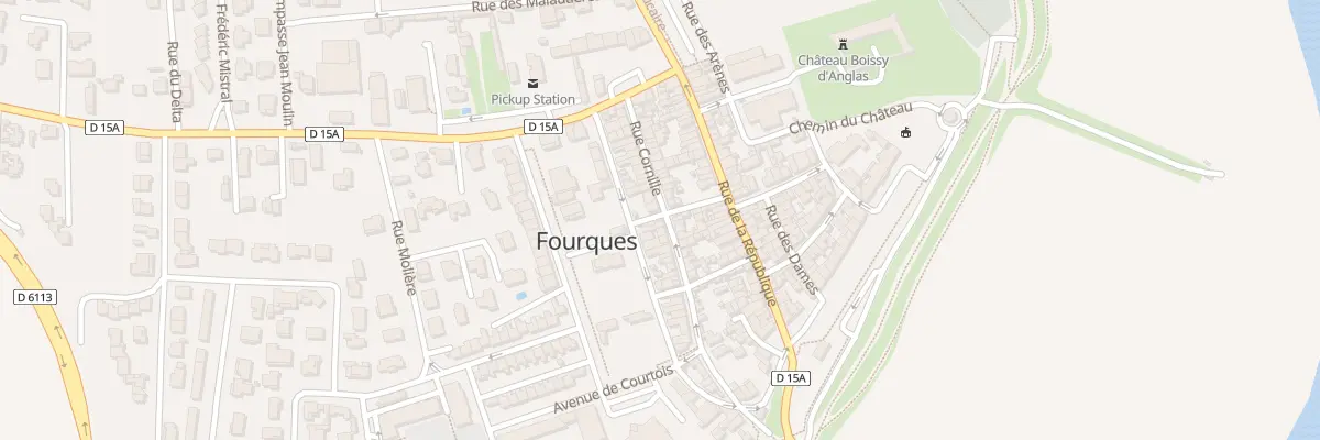Plan du 32 Rue Cornille à Fourques