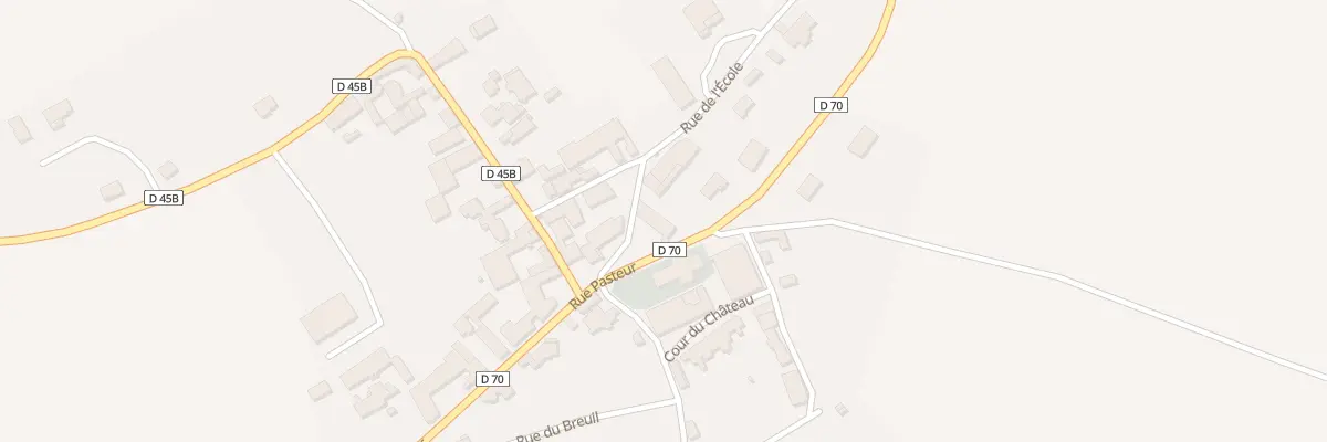 Plan du 1 Rue du Monument à Fontette