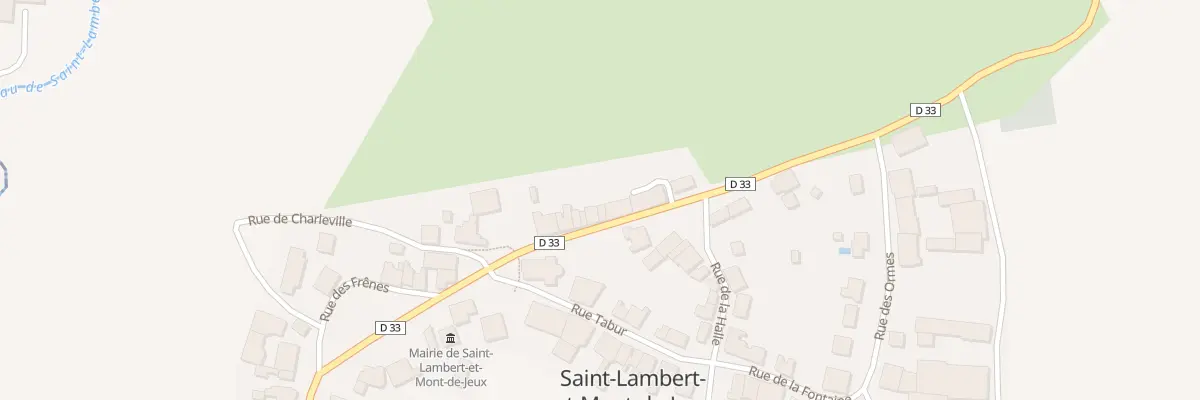 Plan du 13 Rue des Pommes à Saint-Lambert-et-Mont-de-Jeux