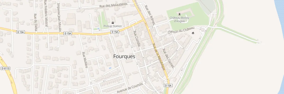 Plan du 21 Rue Cornille à Fourques