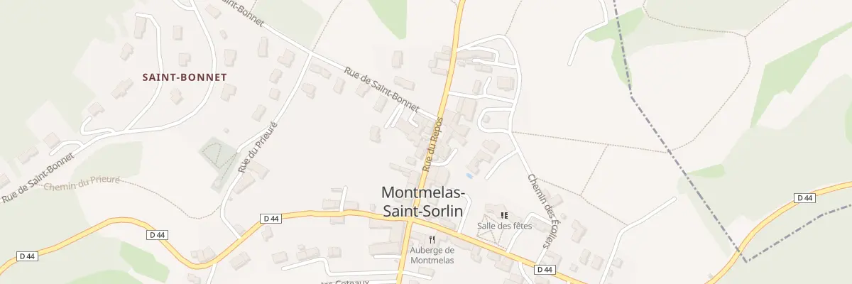 Plan du 5054 Le Bourg à Montmelas-Saint-Sorlin