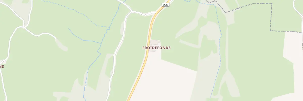 Plan du 5328 Les Fromentaux à Tramayes