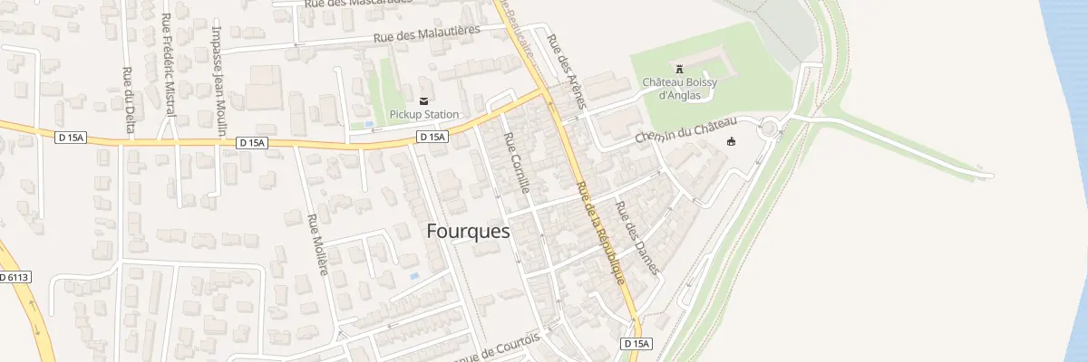 Plan du 23 Rue Cornille à Fourques
