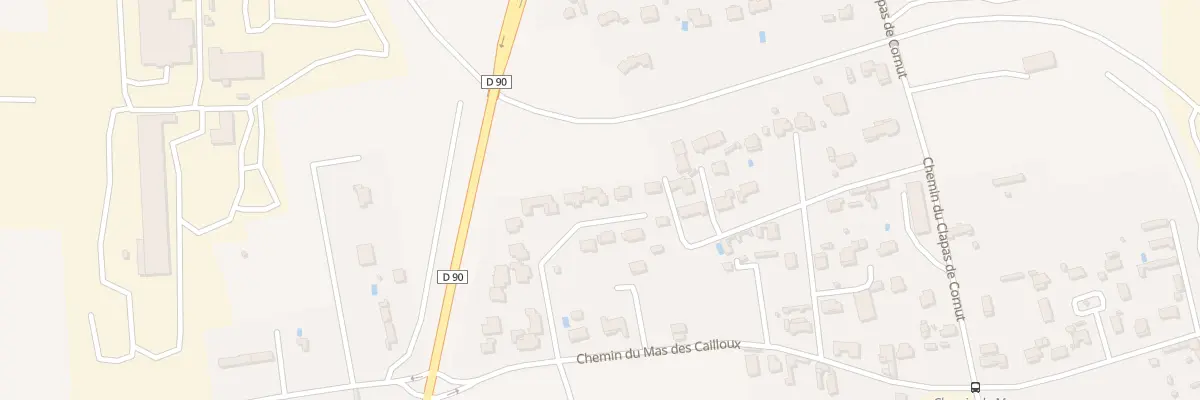 Plan du 356J Che du Mas des Cailloux à Beaucaire