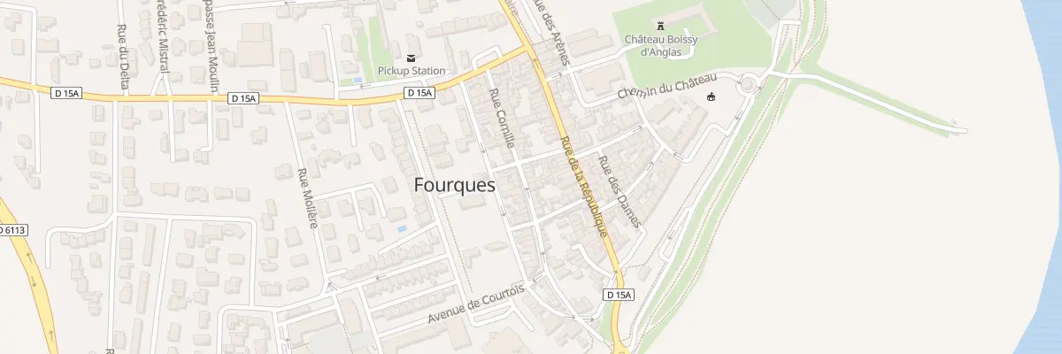 Plan du 15 Rue Cornille à Fourques