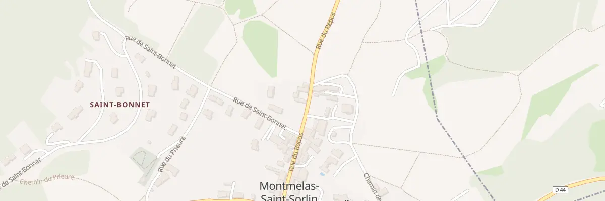 Plan du 185 Rue du Repos à Montmelas-Saint-Sorlin