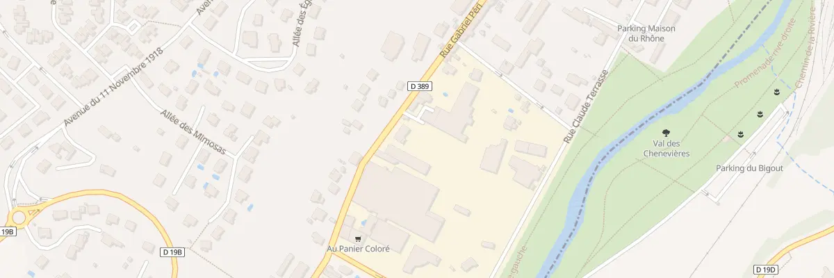 Plan du 97 Rue Gabriel Péri à L’Arbresle