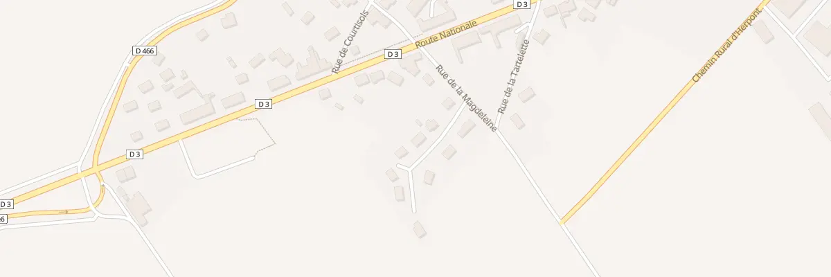 Plan du 6 Rue Jean Hermant à Tilloy-et-Bellay
