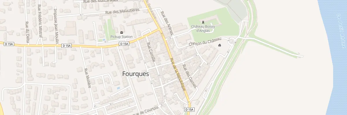 Plan du 29 Rue de la République à Fourques