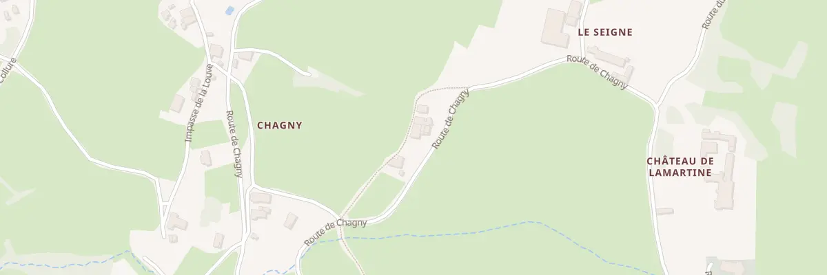 Plan du 5031 Chagny à Saint-Point