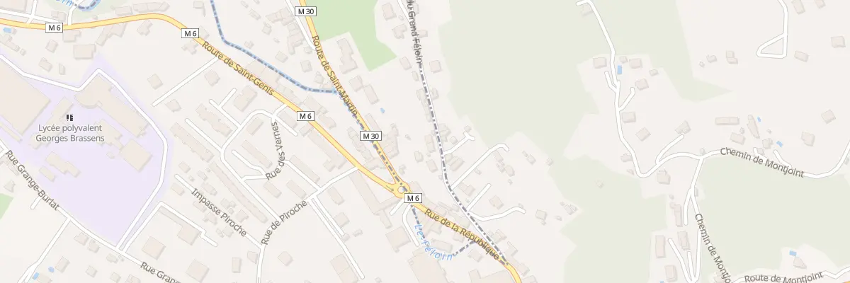 Plan du 9 Che du Grand Féloin à Saint-Martin-la-Plaine