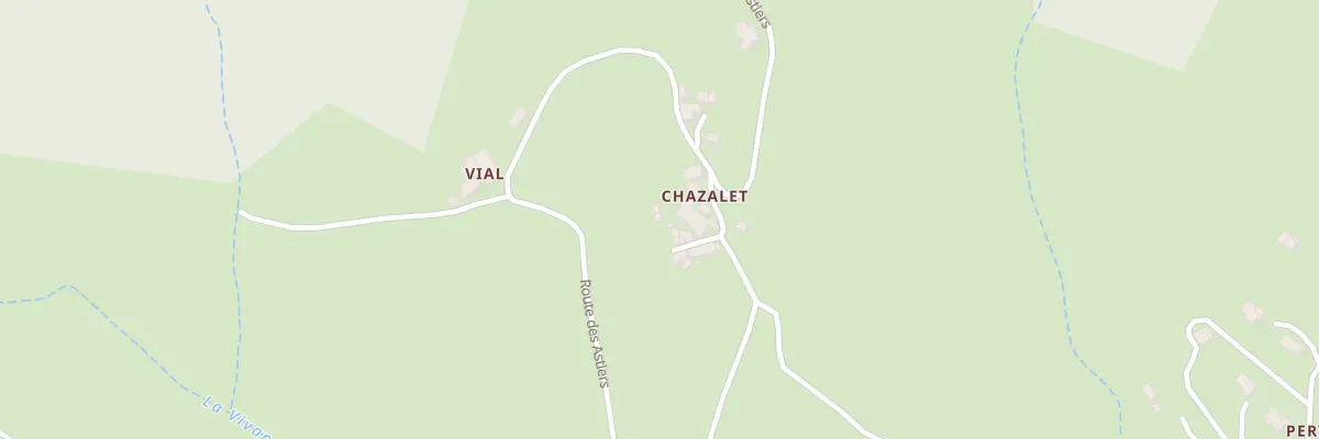Plan du 120 Imp de Chazalet à Vaudevant