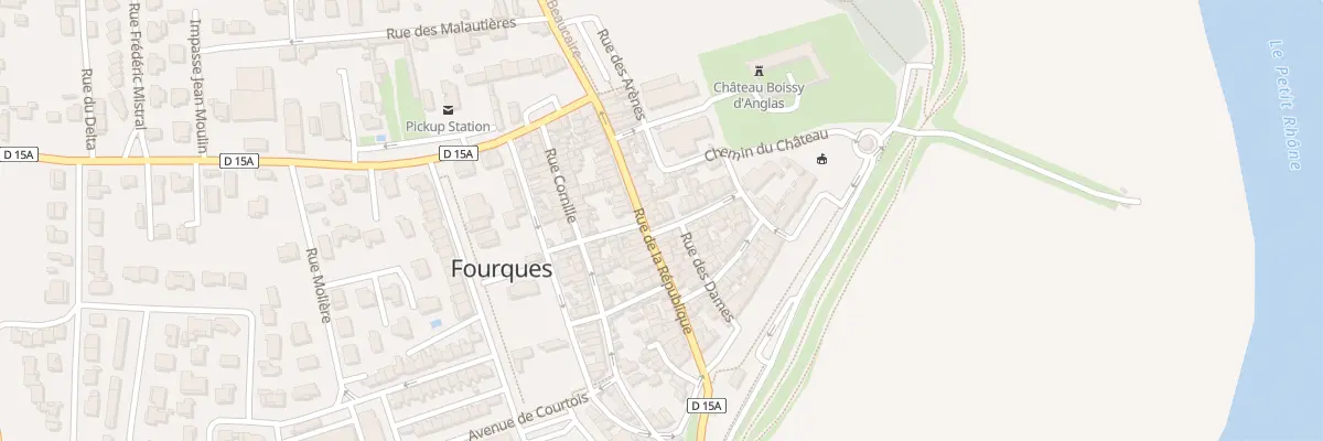 Plan du 4 Rue de l’Eglise à Fourques