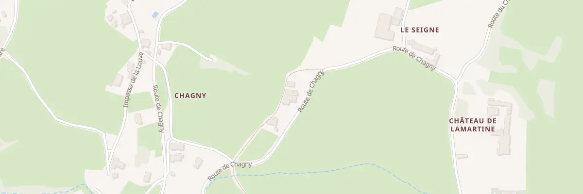 Plan du 5031F Chagny à Saint-Point