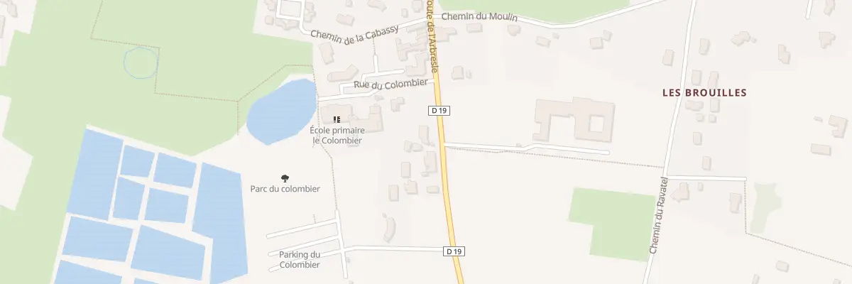 Plan du 5572 La Vavre à Saint-Germain-Nuelles