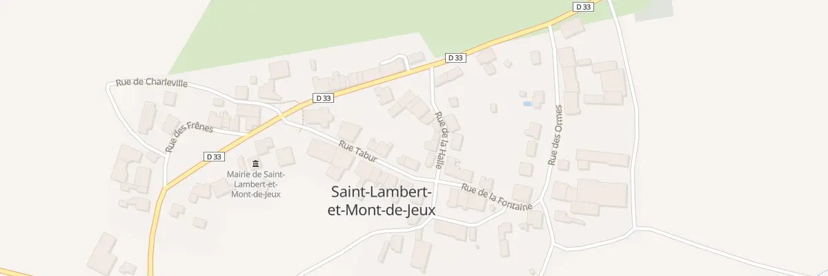 Plan du 3 Rue de la Halle à Saint-Lambert-et-Mont-de-Jeux