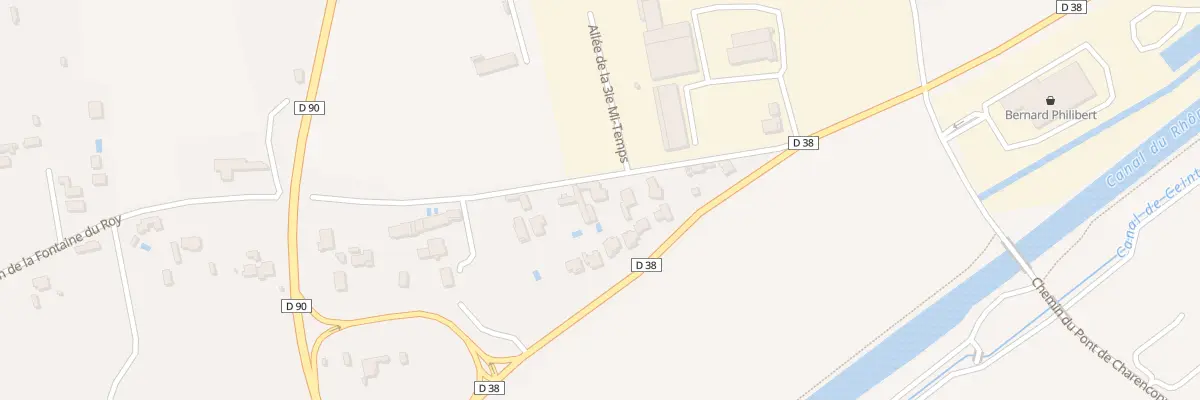 Plan du 163 Che de la Fontaine du Roy à Beaucaire