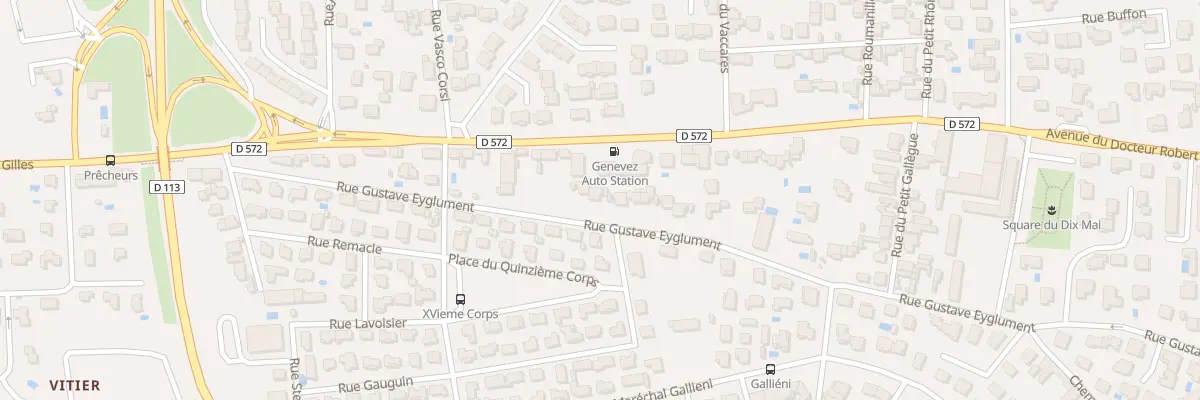 Plan du 37 Rue Gustave Eyglument à Arles