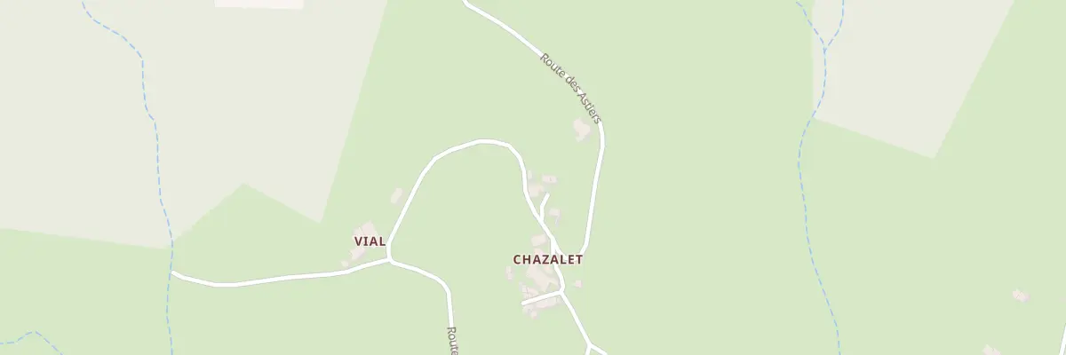 Plan du 5014 Chazalet à Vaudevant