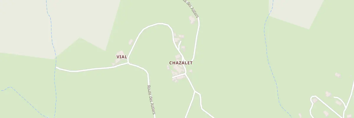 Plan du 5013 Chazalet à Vaudevant