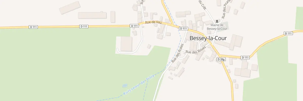 Plan du 4 Imp de la Corvee à Bessey-la-Cour