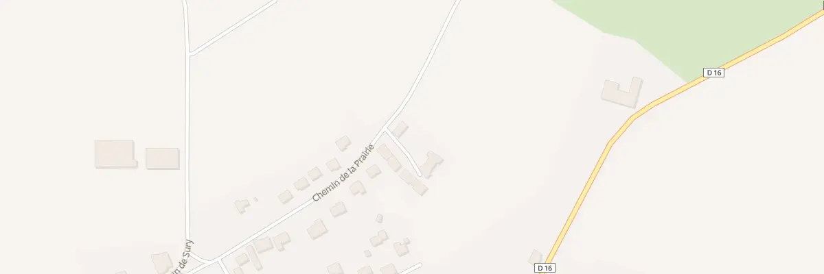 Plan du 14 Che de la Prairie à This