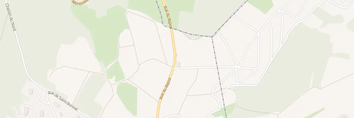 Plan du 380 Rue du Repos à Montmelas-Saint-Sorlin