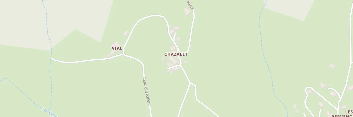 Plan du 10 Imp de Chazalet à Vaudevant