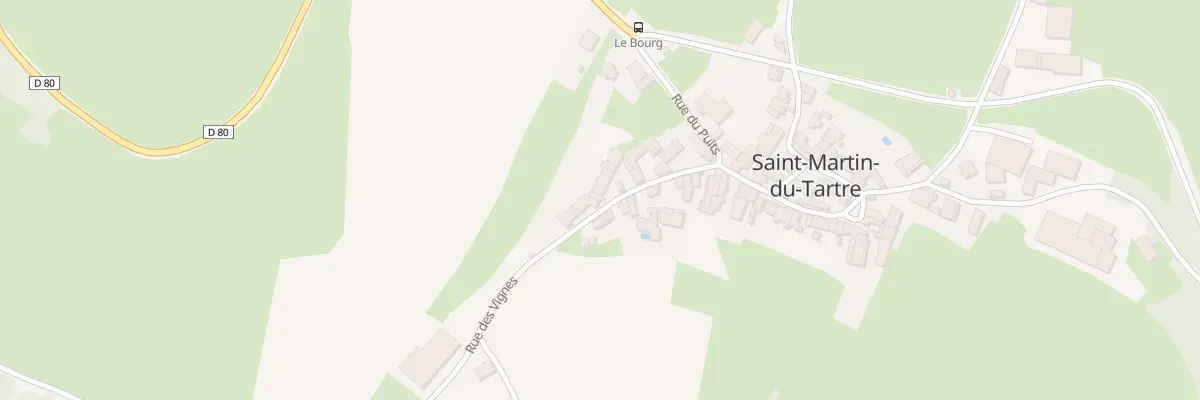 Plan du 12 Rue des Vignes à Saint-Martin-du-Tartre