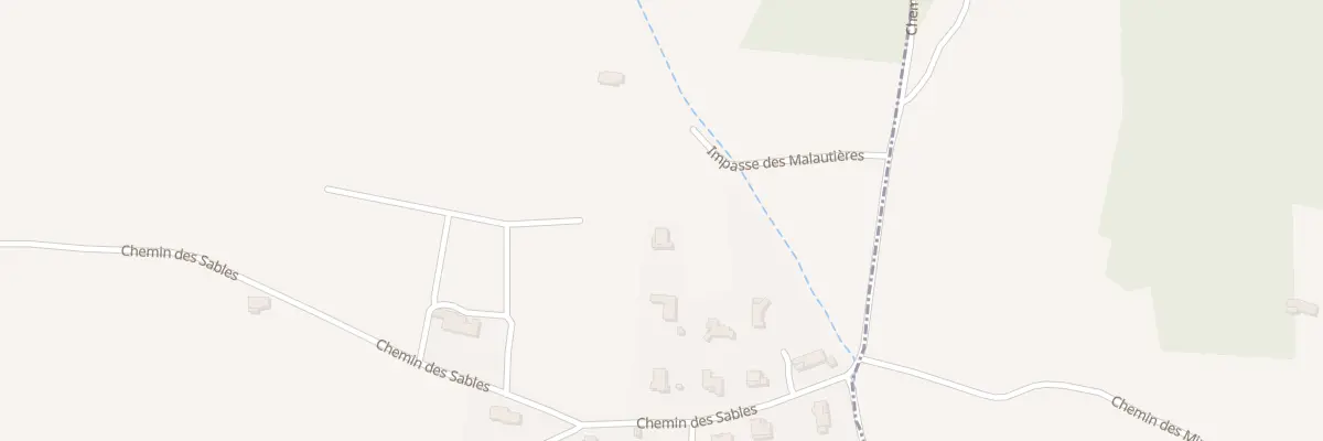 Plan du 5544 Che des Sables à Saint-Paulet-de-Caisson