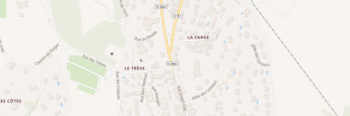 Plan du 57 Rue Joseph Gay à Saint-Pierre-la-Palud