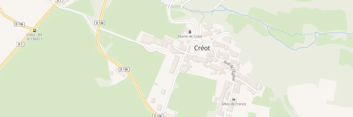 Plan du 4 Rue les Rues à Créot