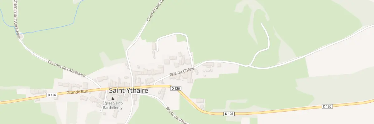 Plan du 5003 Le Bourg à Bonnay-Saint-Ythaire