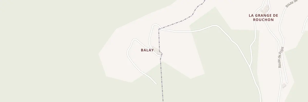 Plan du 5 Che de Balay à Saint-Félicien