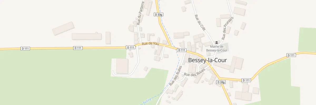 Plan du 4 Imp du Praton à Bessey-la-Cour