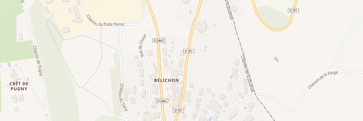 Plan du 30 Rue des Roches à Saint-Pierre-la-Palud