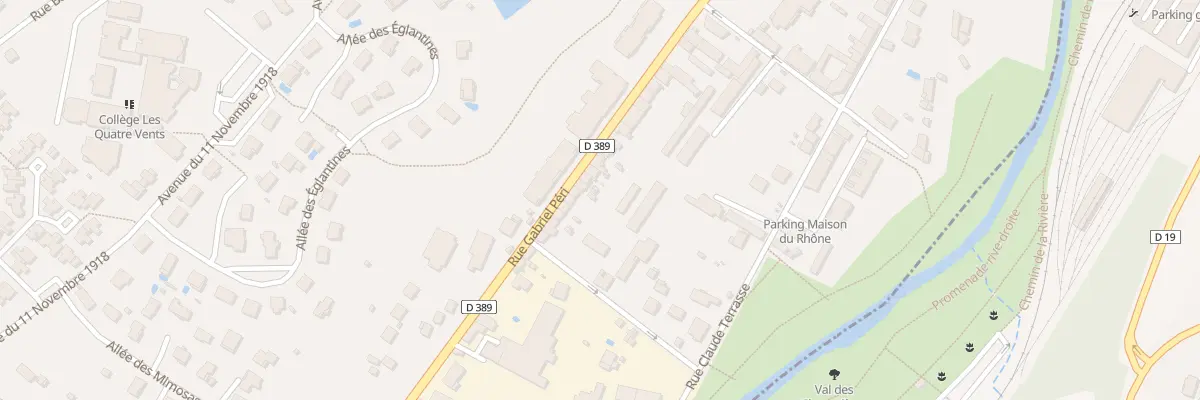 Plan du 73 Rue Gabriel Péri à L’Arbresle