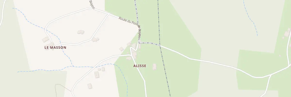 Plan du 5627 Alisse à Pranles