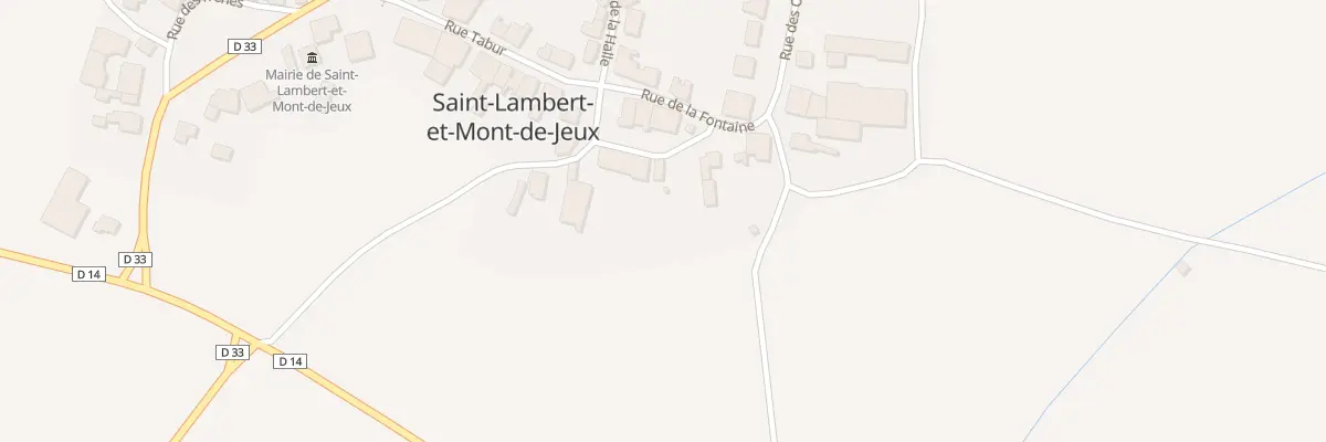 Plan du 4 Rue de la Croisette à Saint-Lambert-et-Mont-de-Jeux