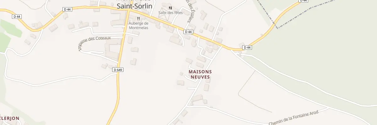 Plan du 66 Rte des Maisons Neuves à Montmelas-Saint-Sorlin
