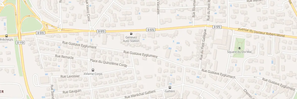Plan du 43 Rue Gustave Eyglument à Arles