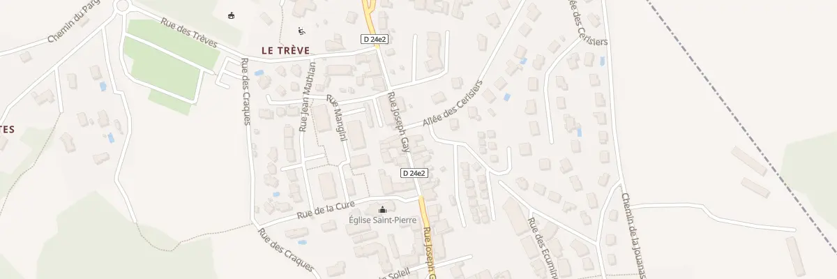 Plan du 31 Rue Joseph Gay à Saint-Pierre-la-Palud