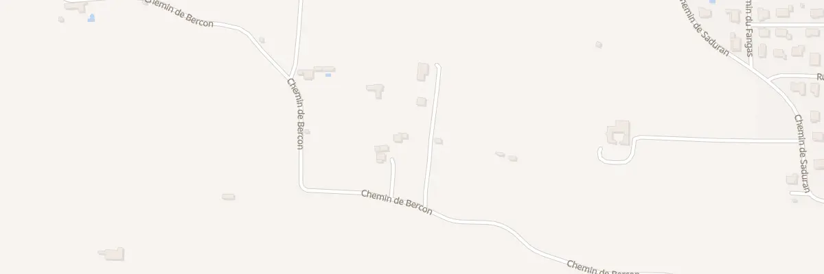 Plan du 731 Che de Bercon à Bagnols-sur-Cèze