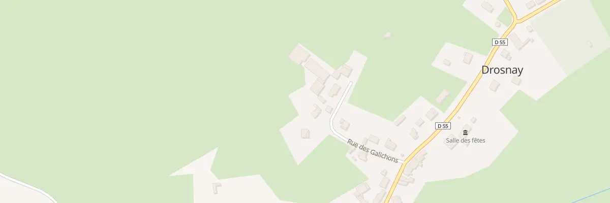 Plan du 5 Rue des Galichons à Drosnay