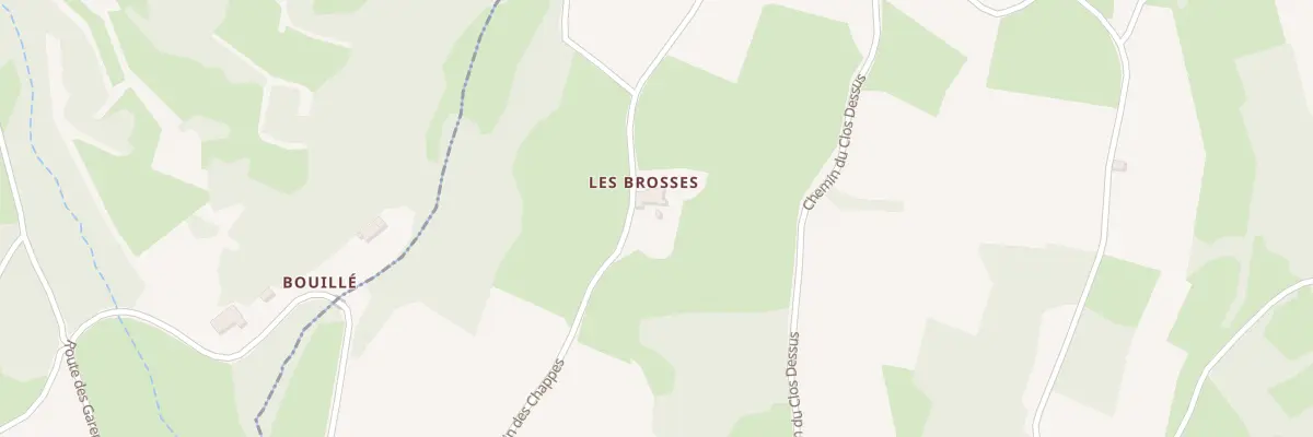 Plan du 738 Che des Chappes à Lantignié