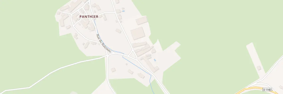 Plan du 21 Rue du Truchot à Créancey