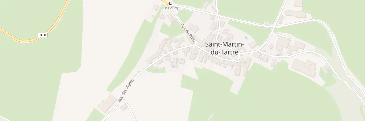 Plan du 5 Rue des Vignes à Saint-Martin-du-Tartre