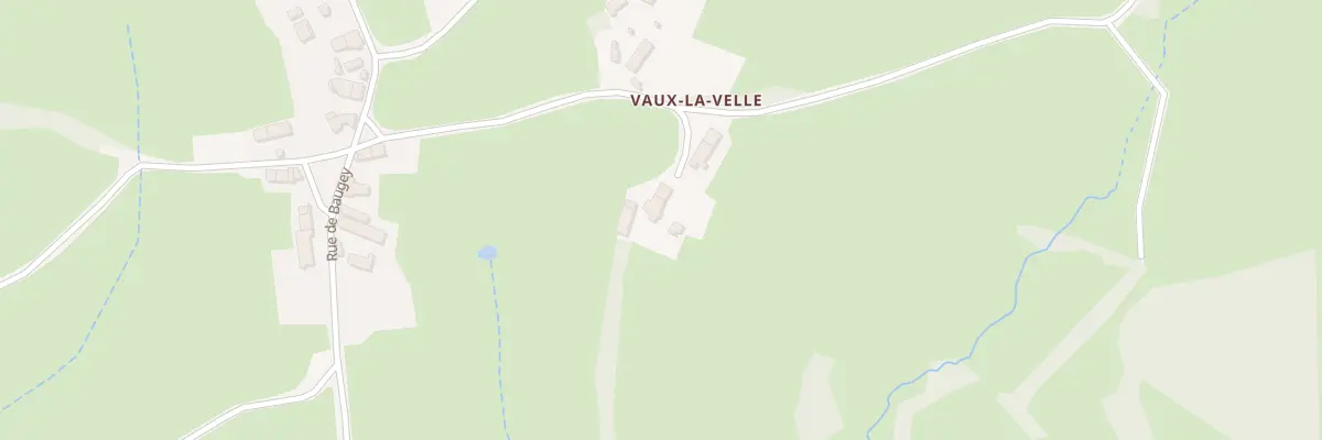 Plan du 5043 Rue de Vaux la Velle à Morey