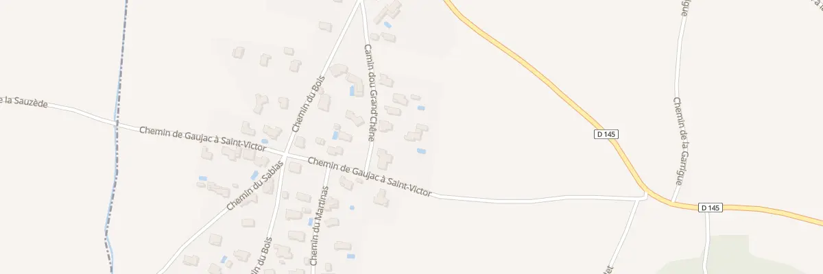 Plan du 5194 Che du Chene à Saint-Paul-les-Fonts