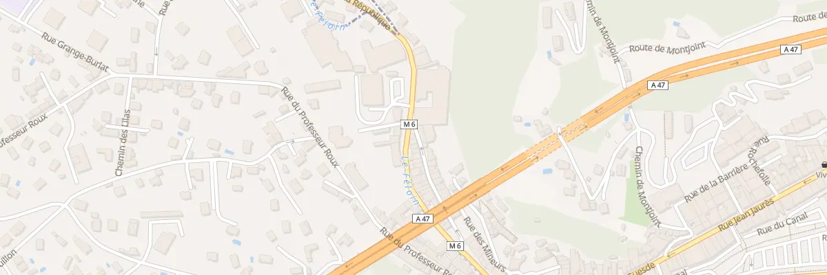 Plan du 60 Rue de la République à Rive-de-Gier